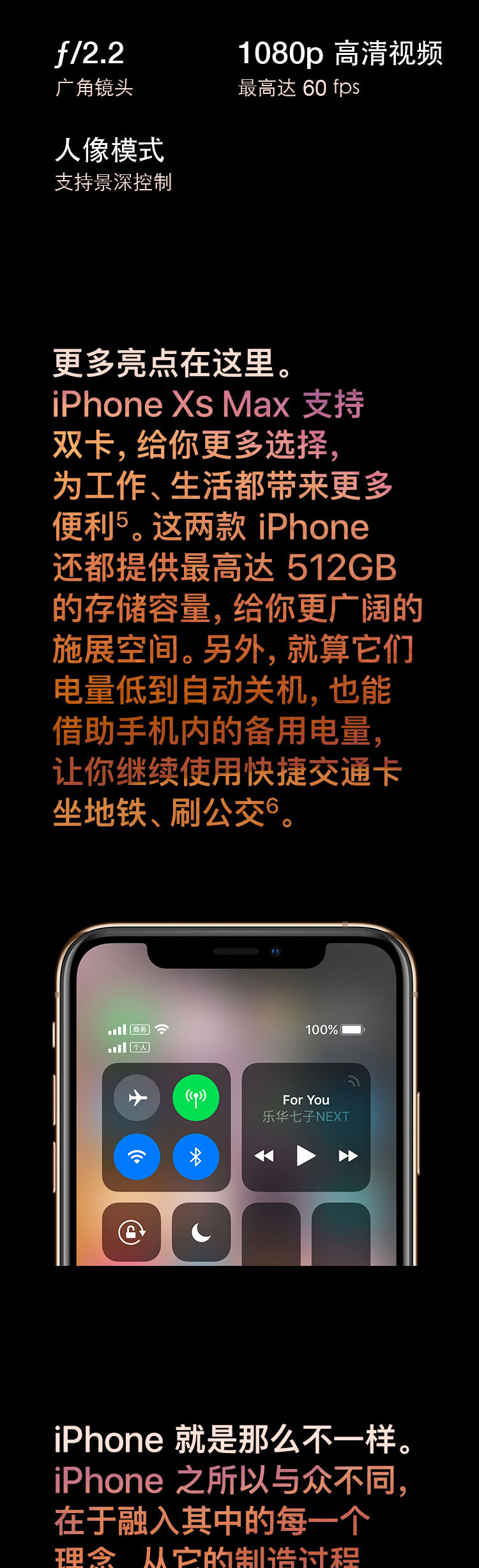 中山手机网 苹果(apple) iphonexsmax手机专卖