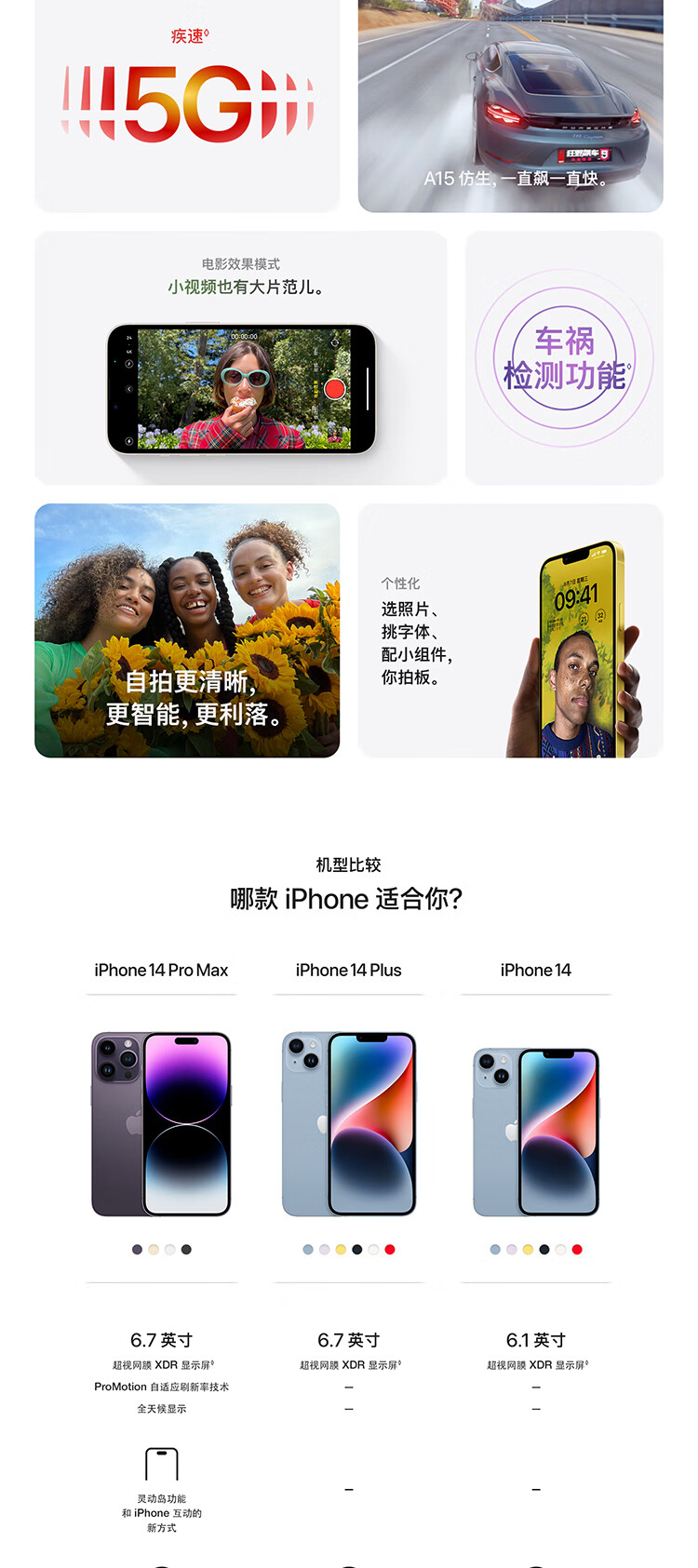 中山手机网 苹果(apple) iphone 14手机专卖