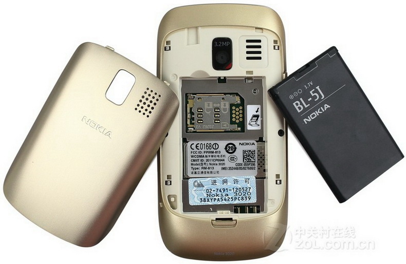 诺基亚 3020 详细评测介绍资料 中山诺基亚(NO