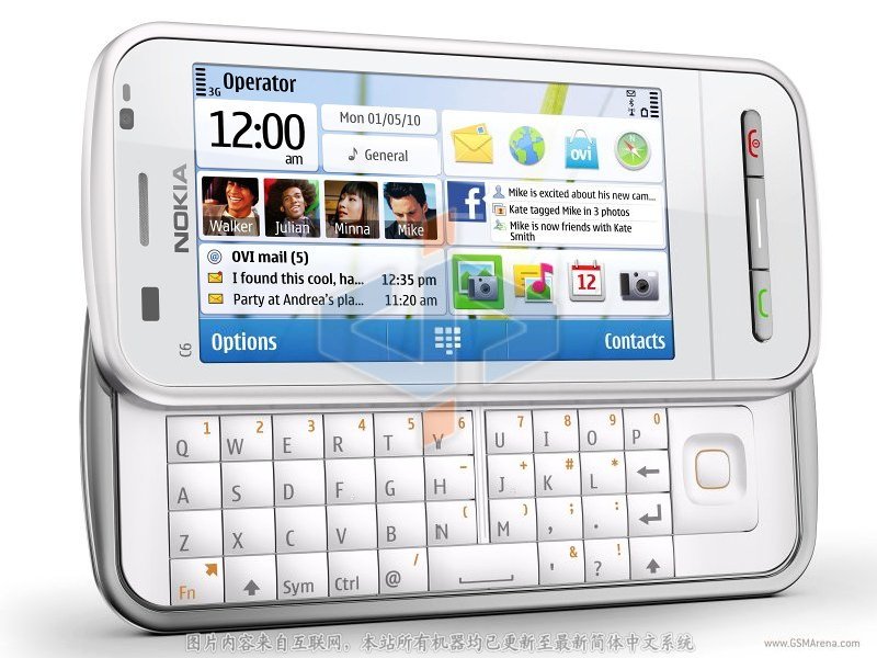 中山手机网 诺基亚(NOKIA) C6手机专卖