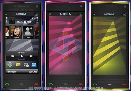 中山手机网 诺基亚(NOKIA) X6手机专卖